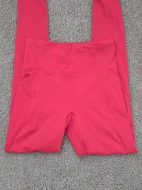 DSG High-Waist Performance Leggings in Bright Coral Pink
